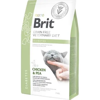 Krmivo pro kočku Brit Veterinary Diets Diabetes Chicken/Pea 2 kg