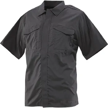 Pánská košile TRU-SPEC® Košile TRU-SPEC® 24-7 UNIFORM krátký rukáv rip-stop černá
