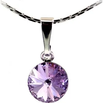 Náhrdelník Náhrdelník RIVOLI VIOLET SWAROVSKI 8mm