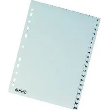 Herlitz - Rozřaďovač A4, číselný, 1-20