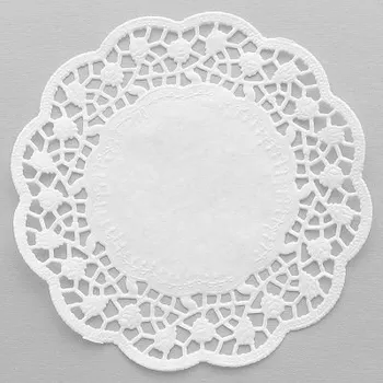 Krajka Krajka papírová 36 cm kulatá 1 ks Gastro