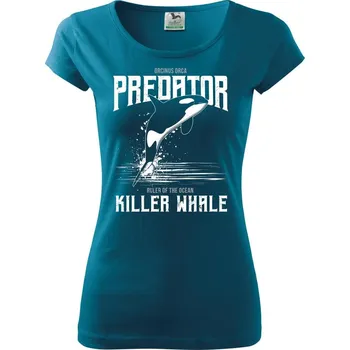 Dámské tričko Orca predator - Dámské triko Pure - S ( Petrolejová )