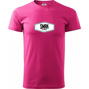 Pánské tričko Hora Smrk - Klasické pánské triko vyšší gramáže - 4XL ( Purpurová )