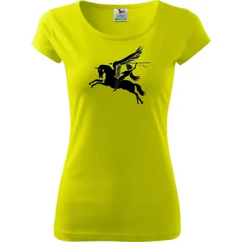 Airborne units - Dámské triko Pure - XS ( Limetková )