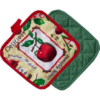 Chňapka Numberoplus Bavlněná kuchyňská chňapka 15 x 15 cm - Appleseed