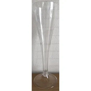 Jednorázové nádobí Sklenička plastová na šampus 10cl (cena za 12ks)