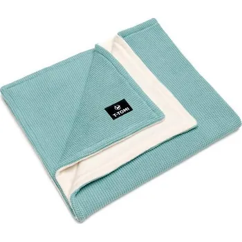 Dětská deka T-tomi Dětská pletená deka Winter Waves Mint