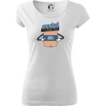 Beton - Malta jsem pěkně namíchnutá - Dámské triko Pure - 3XL ( Bílá )