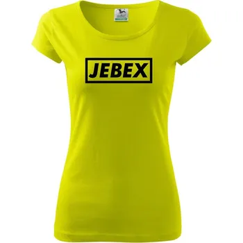 Jebex - Dámské triko Pure - XS ( Limetková )