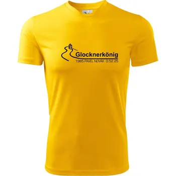 Glockner - Pánské triko Fantasy sportovní (dresovina) - XL ( Žlutá )