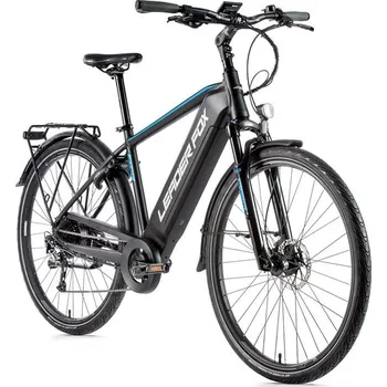 Elektrokolo Leader Fox Sandy 15 Ah 28" matně černé/modré 2021