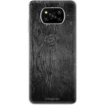 Pouzdro na mobilní telefon Odolné silikonové pouzdro iSaprio - Black Wood 13 - Xiaomi Poco X3 Pro / X3 NFC