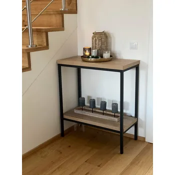 police MAJADESIGN Kovový celosvařovaný regál - ECHT 25 - dekor dle výběru