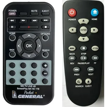 Dálkový ovladač IOMEGA ScreenPlay MX HD 1TB - dálkový ovladač duplikát