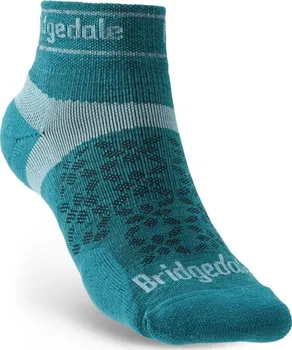 Dámské ponožky Dámské ponožky Bridgedale Trail Run UL T2 MS Low teal M (5-6,5 UK)