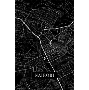 Plakát Plakát, Obraz - Nairobi black, POSTERS