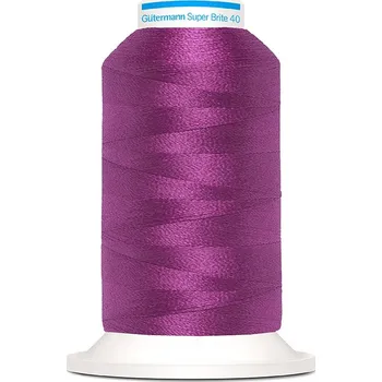 Gutermann Vyšívací nit Gütermann Super Brite Polyester 40 1000 m - 9027