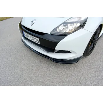 Karosérie Spojler pod přední nárazník lipa RENAULT CLIO MK3 RS FACELIFT 2009- 2012 carbon look