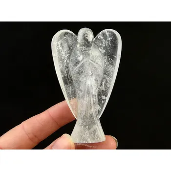 Přírodní kámen Křišťálový anděl 63g