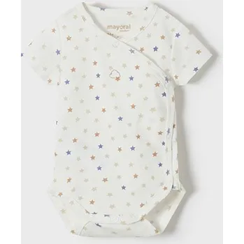 Oblečení a móda Zavinovací body Mayoral 1707 smetanové Rozměr: 6 - 9 měsíců, 75 cm