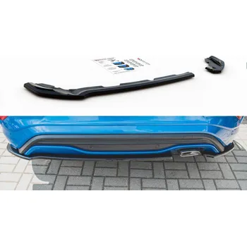 Nárazník Podspoiler zadního nárazníku Ford Puma ST-Line černý lesklý plast