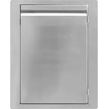 Zahradní gril Dvířka s rámem GrandHall pod samostatný hořák - nerez A08001002T