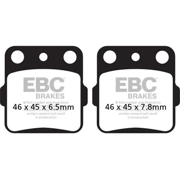 Autodíl Brzdové destičky EBC FA084/2R