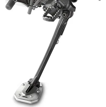 Motodoplněk ES1178 rozšíření bočního stojánku Honda CRF 1100L Africa Twin/Adv. Sports (20-24), stříbrné,hliník