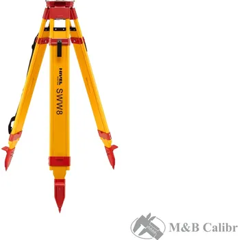 Příslušenství pro stavební techniku Trojnožka/stativ 1,16-1,79 m, plochá hlava, dřevěný SWW8 NIVEL SYSTEM