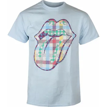 Pánské tričko Tričko metal pánské Rolling Stones - Gingham Tongue - NNM - 13049000 - S