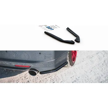 Tuning Splittery zadní boční V.2 Honda Accord Mk7 Type-S černý lesklý plast