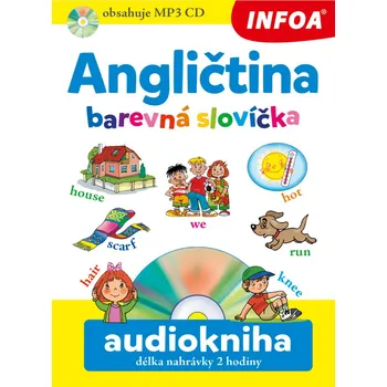 Bystrá hlava Angličtina barevná slovíčka Audiokniha délka nahrávky 2 hodiny - Pavlína Šamalíková - 978-80-7240-951-8