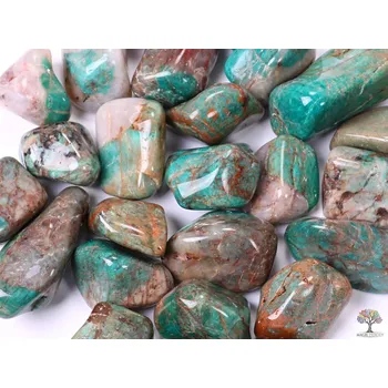 Drahý kámen Magieprirody.cz Tromlovaný kámen Amazonit XXL velikost 35 - 60 mm - Namíbie #314 Množství: 1ks