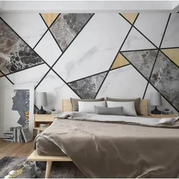 Fototapeta Solution Media 3D tapety - Mramor s geo tvary MU3142 6 - Samolepící tapeta - 380-450g/m2