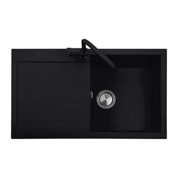 Granitový dřez Sinks AMANDA 860 Pureblack