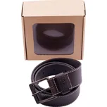 Opasek WRANGLER W0081US85 BROWN BASIC STITCHED BELT Délka: 85 cm Tričko zdarma při nákupu nad 3000,-!