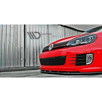 Nárazník Spojler pod nárazník lipa VW Golf 6 (pro Golf GTI 35th) Ver.2 carbon look