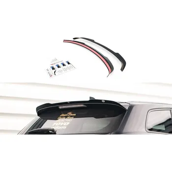 Tuning Prodloužení spoileru Toyota Avensis Mk3 Facelift Wagon černý lesklý plast