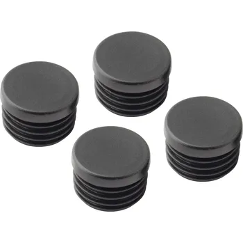 Příslušenství k židli Walteco Zátka průměr 30mm, plast, černá, 4 ks