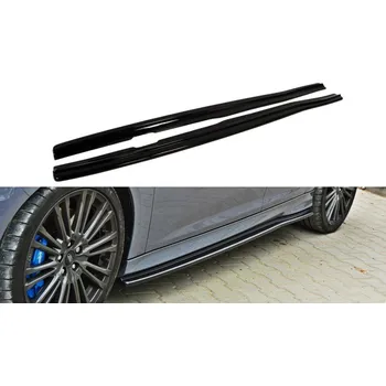 Auto-moto Prahové lišty Ford Focus MK3 RS 15- černý lesklý plast