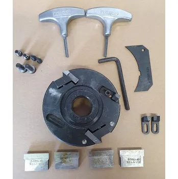 Fréza Frézovací hlava 120x40x30mm 2+2z 5034.1 s noži a s předřezávači KARNED výprodej