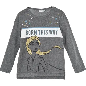 Dívčí tričko Frozen - licence Dívčí tričko - Frozen TH1057, šedá Barva: Šedá, Velikost: 116