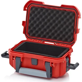 Odolný kufr BZ-1 krvavě oranžový - celoobvodové polstrování