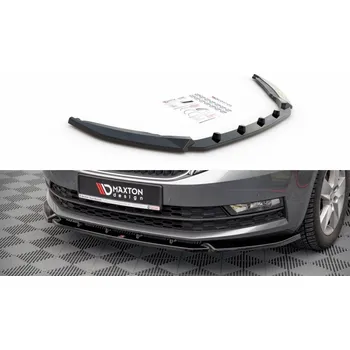 Nárazník Spojler pod nárazník lipa V.1 Škoda Octavia Mk3 Facelift carbon look