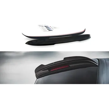 Tuning Prodloužení spoileru Mercedes-Benz V-Class AMG-Line W447 Facelift černý lesklý plast