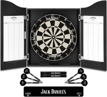 Terč na šipky Mission Home Darts Centre Jack Daniels