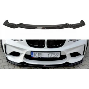 Autodíl Spojler pod přední nárazník lipa BMW M2 (F87) COUPÉ (2016 - ) černý lesklý plast