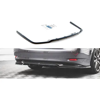 Karosérie Spoiler zadního nárazníku Lexus GS F Sport Hybrid Mk4 (L10) s křídélky černý lesklý plast