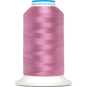 Gutermann Vyšívací nit Gütermann Super Brite Polyester 40 1000 m - 9015