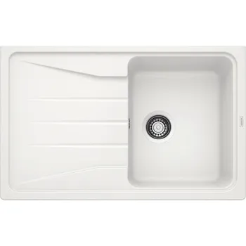 Kuchyňský dřez Blanco Sona 45 S Granitový dřez s odkapem oboustranné provedení, 78x50cm, bílá, 519665
